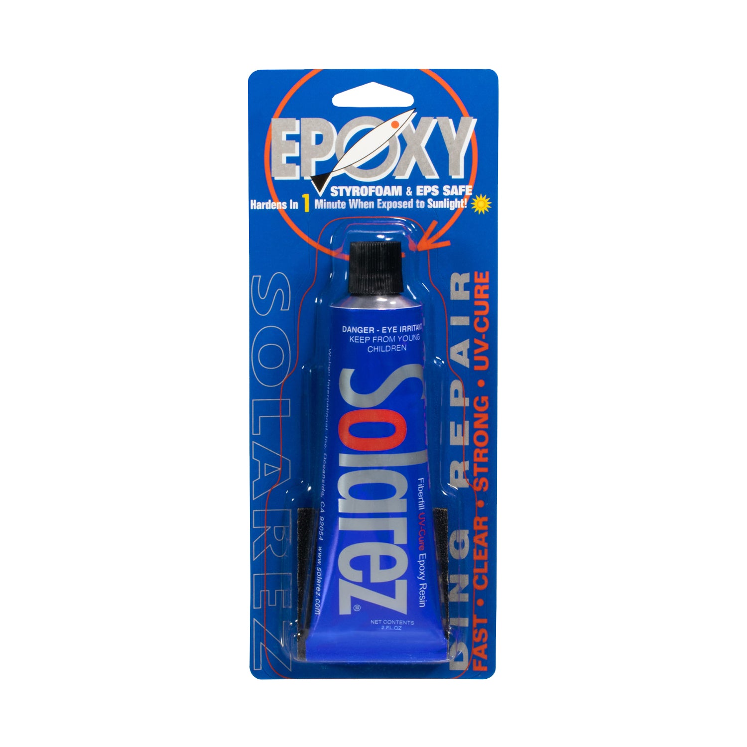 EPOXY DING REPAIR WITH SAND PAD 2OZ