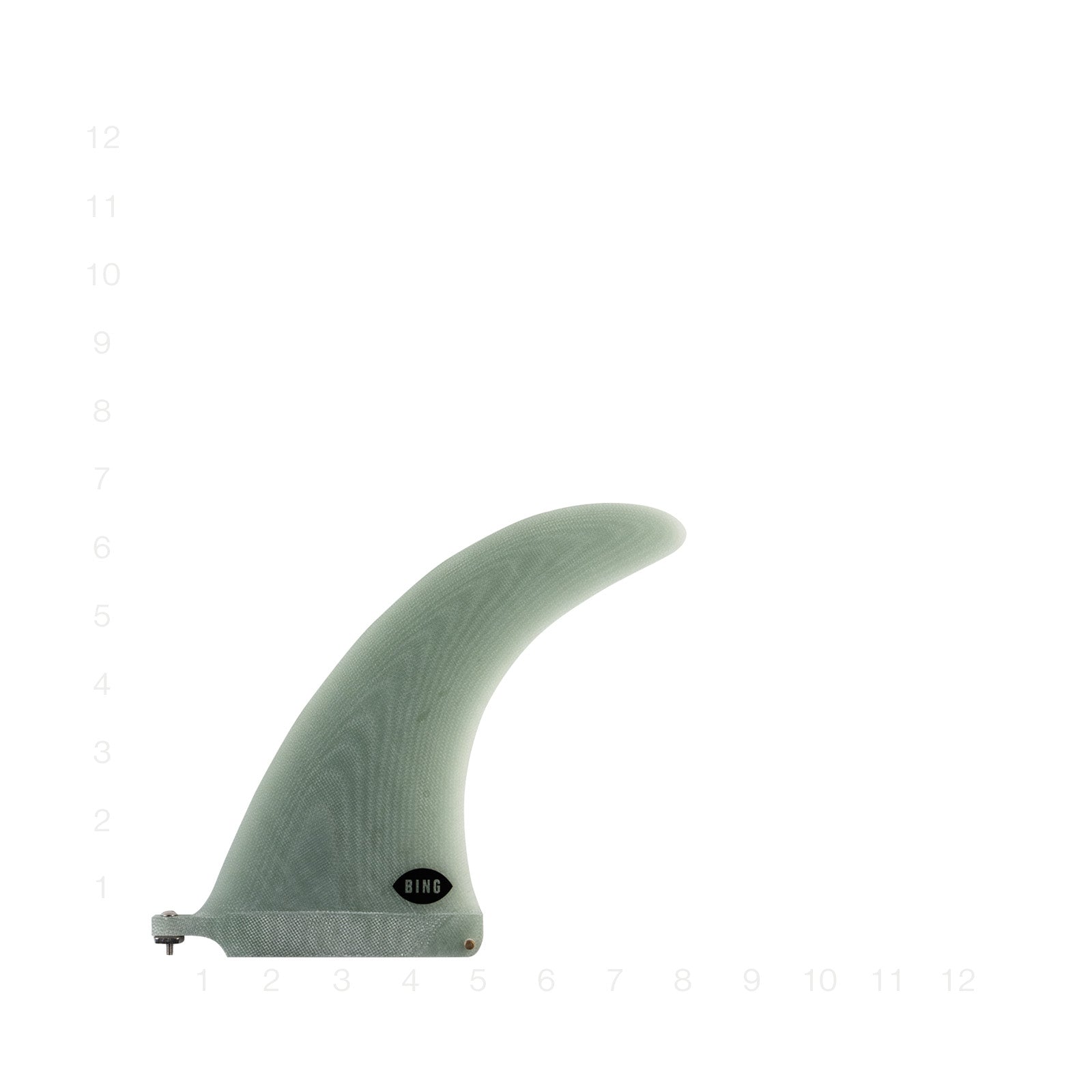 BING X FLYING DIAMONDS FIN - 6.75" MID SINGLE