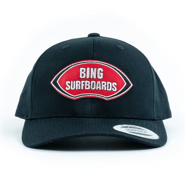 NOSERIDER Patch Premium Twill Hat Black