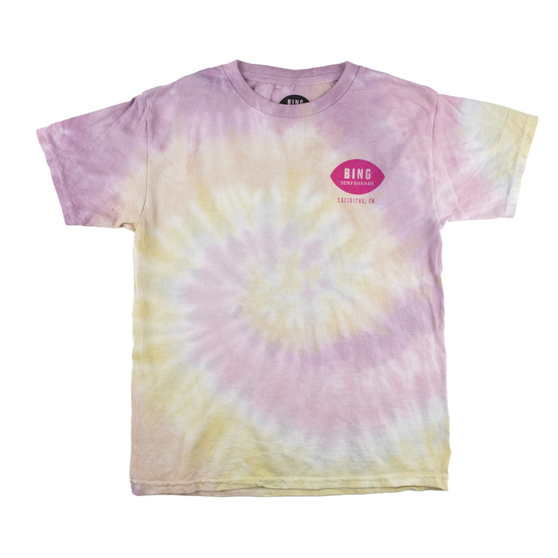 CLASSIC ENCINITAS II Premium Kids Tie-Dye S/S T-Shirt - Desert Rose