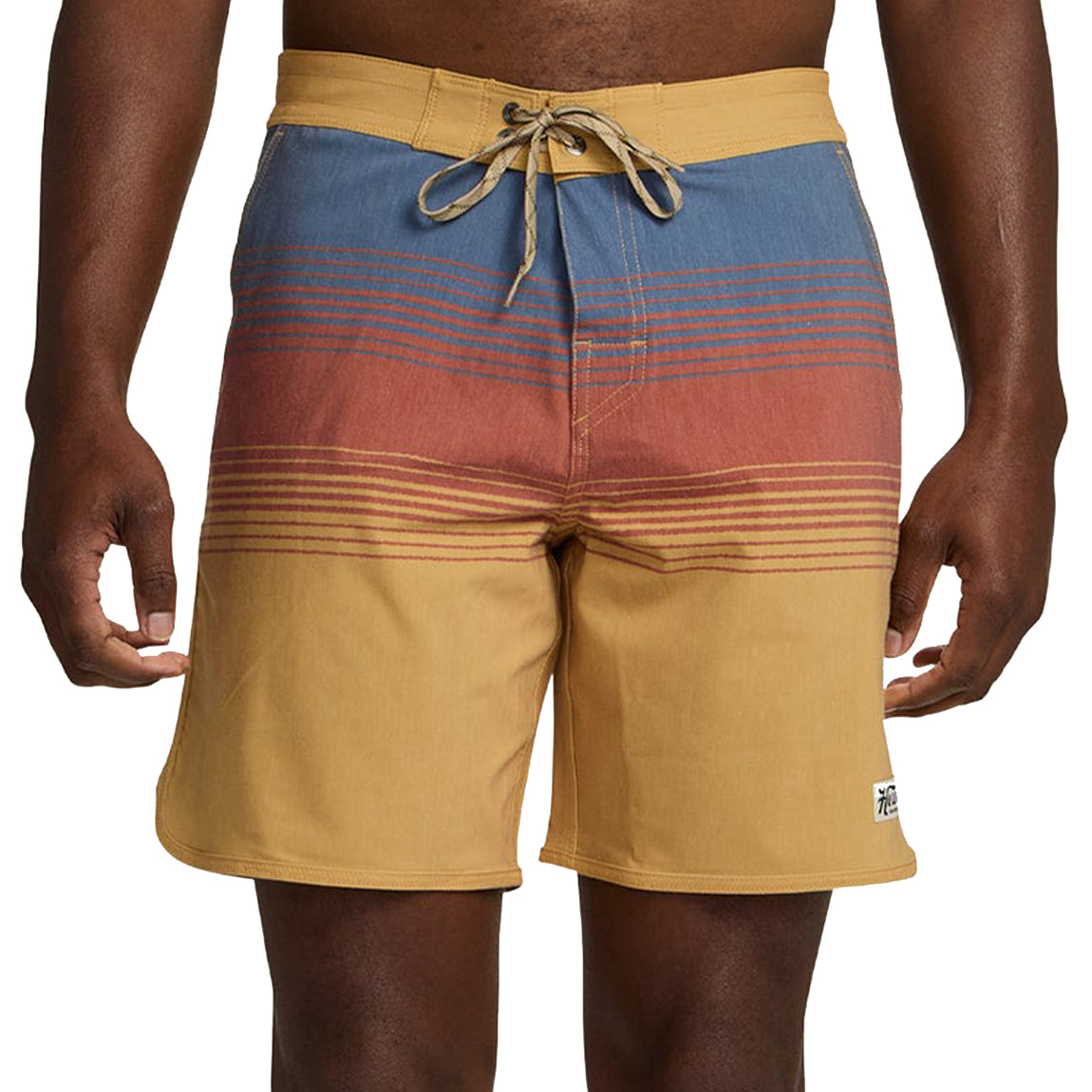 HOWLER BROS. BRUJA BOARDSHORTS - OLD GOLD