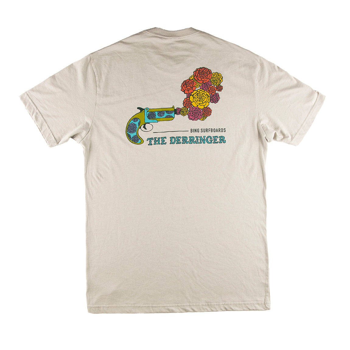 DERRINGER Premium S/S T-Shirt Light Gray