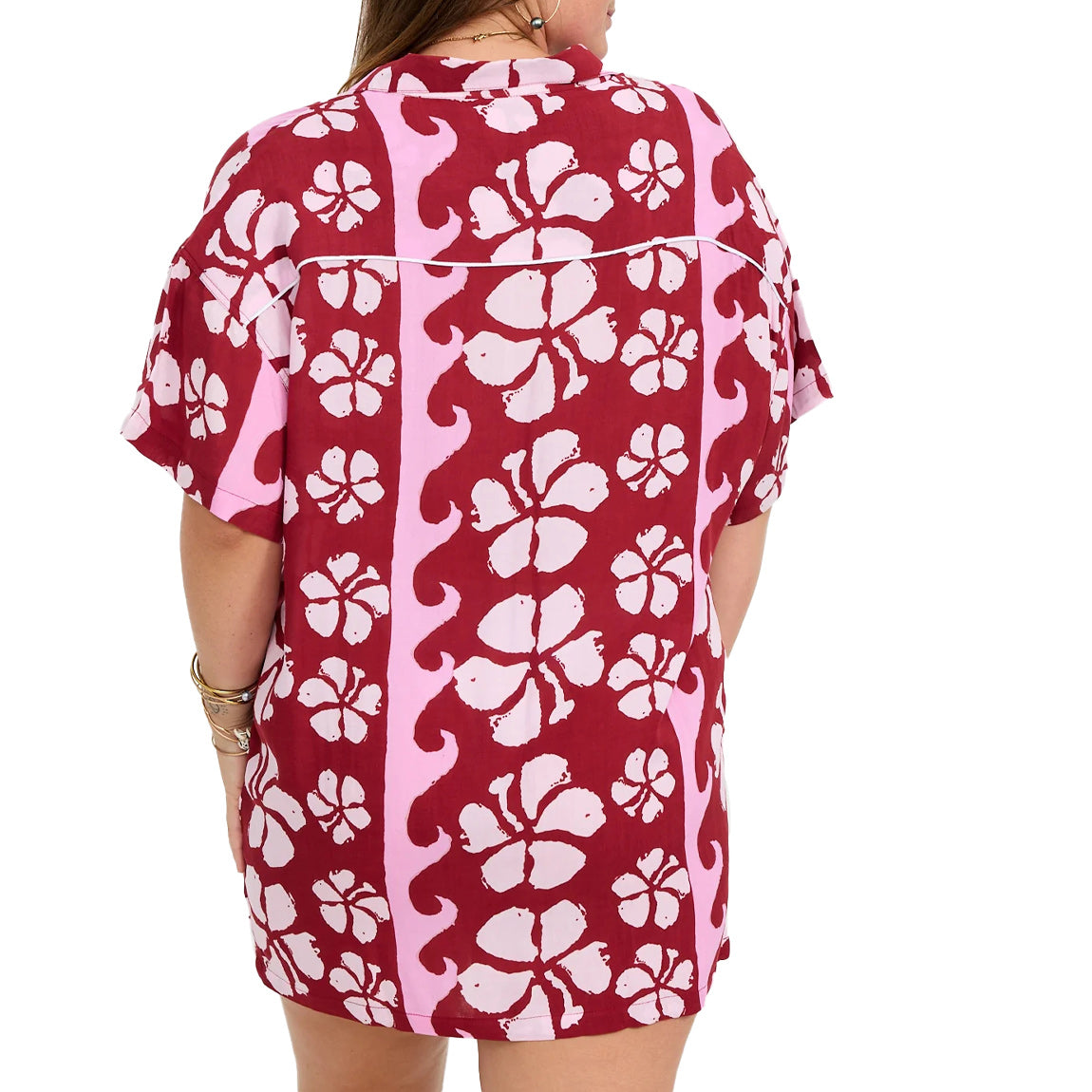 BENOA ALOHA SHIRT DRESS - PAPEETE