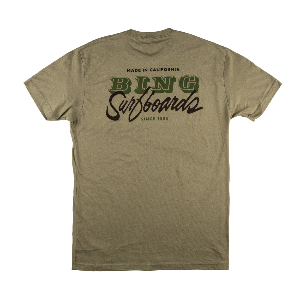 VAN SCRIPT Premium S/S T-Shirt - Military Green
