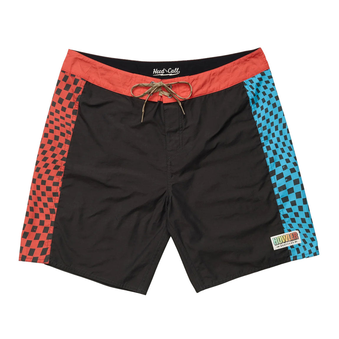 HOWLER BROS. ENSUENO TRUNKS - WARPED CHECK BLK