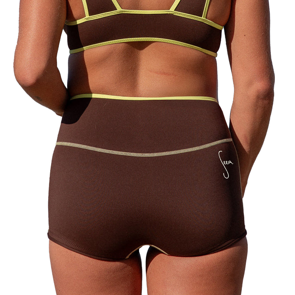 SEEA DARLA SHORT - CAPPUCCINO