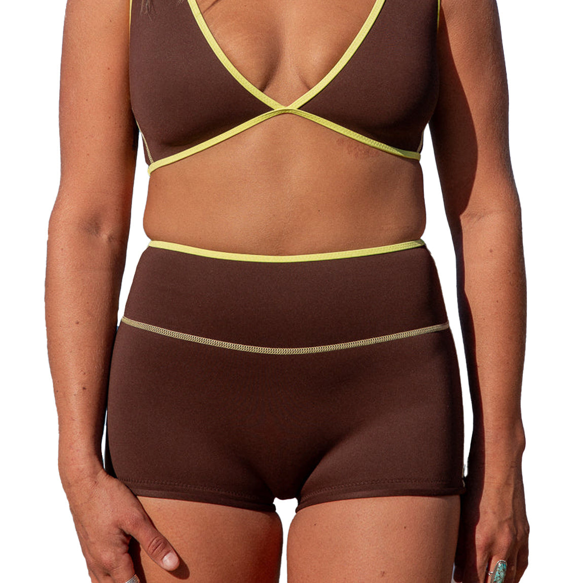 SEEA DARLA SHORT - CAPPUCCINO