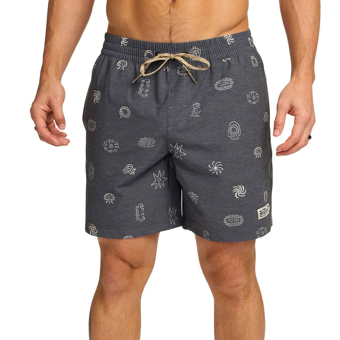 HOWLER BROS. DEEP SETS TRUNKS - MEMENTO BLACK