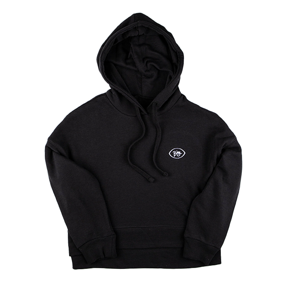 HERMOSA Womens Terry Hoody Black