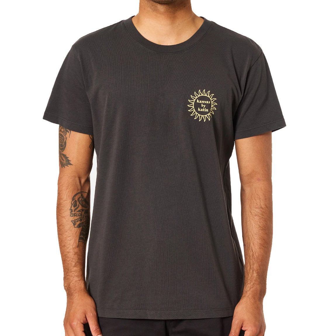 KATIN SCORTCH TEE - BLACK