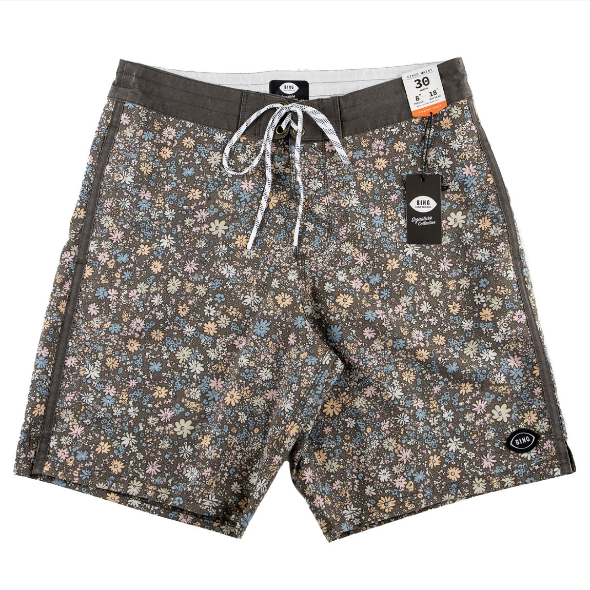BING SWAMI'S BOARDSHORTS - BROWN